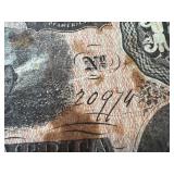 Confederate States Ten Dollar Banknotes - Richmond Feb 17, 1864 (Nos. 5892 & 20974)