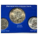 Americana Series Presidents Collection - Kennedy Half Dollar (1964) Coin Set