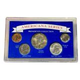 Americana Series Presidents Collection - Kennedy Half Dollar (1964) Coin Set