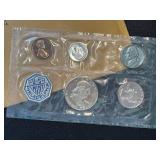 U.S. Mint Philadelphia 1962 Coin Set - 5-Coin Collection incl. Franklin Half Dollar