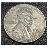 1943 Steel Lincoln Cents - 9 Coins