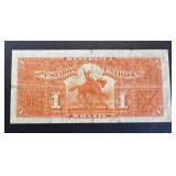 Banknote - 1 Mil Reis - Republica dos Estados Unidos do Brasil - Serial 26773