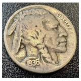 Buffalo Nickels - 21 Coins, Circulated, Varied Years