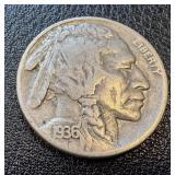 Buffalo Nickels - 21 Coins, Circulated, Varied Years