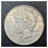 1927-D - Peace Dollar