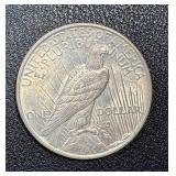 1927-D - Peace Dollar