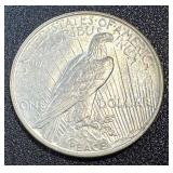1927-D - Peace Dollar