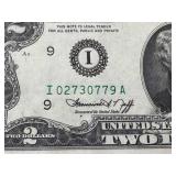 US Two-Dollar Bills - 43 Sequential Uncirculated Notes