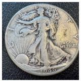 Walking Liberty Quarters - 1944-D, 1945-S, 1946-D, 1947-D (Lot of 4)