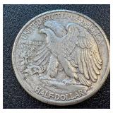 Walking Liberty Quarters - 1944-D, 1945-S, 1946-D, 1947-D (Lot of 4)