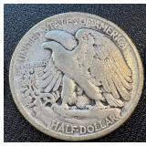 Walking Liberty Quarters - 1944-D, 1945-S, 1946-D, 1947-D (Lot of 4)