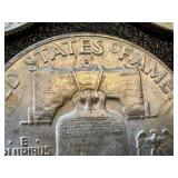 Ben Franklin Half Dollars 1952 (Lot of 3) - Philadelphia, Denver & San Francisco