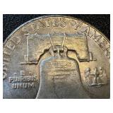 Ben Franklin Half Dollars 1952 (Lot of 3) - Philadelphia, Denver & San Francisco