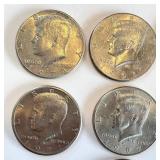 7 Eisenhower Dollars 1971-1978, Denver Mint (D) - US Coin Set with Millennium Dollars Case