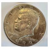 7 Eisenhower Dollars 1971-1978, Denver Mint (D) - US Coin Set with Millennium Dollars Case