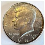 7 Eisenhower Dollars 1971-1978, Denver Mint (D) - US Coin Set with Millennium Dollars Case