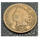 Indian Head Cent - 21 Coins - Circulated - Various Dates