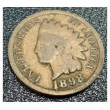 Indian Head Cent - 21 Coins - Circulated - Various Dates