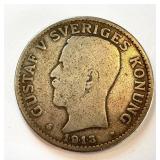 Swedish 2 Knonor, 1913-W