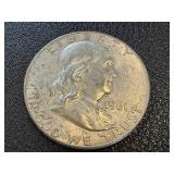 Benjamin Franklin Half Dollars - 1961, 1962, 1963 (Denver Mint, D)