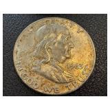 Benjamin Franklin Half Dollars - 1961, 1962, 1963 (Denver Mint, D)