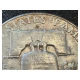 Benjamin Franklin Half Dollars - 1961, 1962, 1963 (Denver Mint, D)