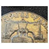 Benjamin Franklin Half Dollars - 1961, 1962, 1963 (Denver Mint, D)