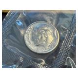 1962 Philadelphia Mint Set (5 Coins): Lincoln Cent, Nickel, Dime, Quarter, Half Dollar