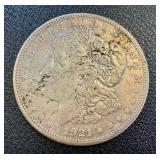 Morgan Silver Dollar 1921-S (San Francisco)