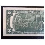 Jefferson Two-Dollar Bills - 1976 Series, Declaration of Independence Back (Pair)