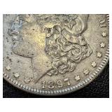 Morgan Silver Dollar 1897 No Mint Mark - Philadelphia