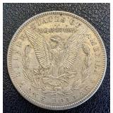Morgan Silver Dollar 1897 No Mint Mark - Philadelphia