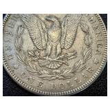 Morgan Silver Dollar 1897 No Mint Mark - Philadelphia