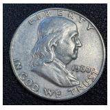 Franklin Half Dollar - Trio 1959-1961 (3 Coins)
