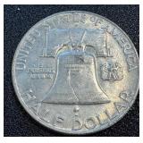Franklin Half Dollar - Trio 1959-1961 (3 Coins)
