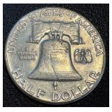 Franklin Half Dollar - Trio 1959-1961 (3 Coins)
