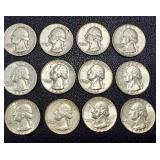 Washington Quarters - 1950-1964 Set of 15
