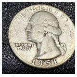 Washington Quarters - 1950-1964 Set of 15