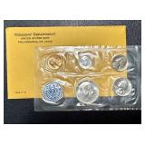 1964 U.S. Mint Proof Set - 5-Coin, Sealed in Original Treasury Envelope (Philadelphia)