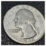 Washington Quarters 1935-1937 (10 Coins) Circulated