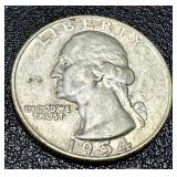 Washington Quarters 1950-1964 - 15 Coins Circulated
