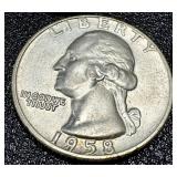 Washington Quarters 1950-1964 - 15 Coins Circulated