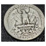 1934 Washington Quarters - 4 Coins