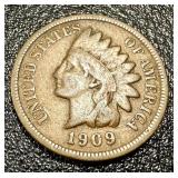 1909 Indian Head Cent - One Cent - United States of America