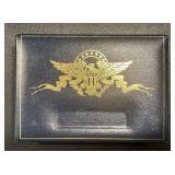 2005 State Quarter Collection Denver Mint - 5 Coins in Box (KS MN WV CA OR)