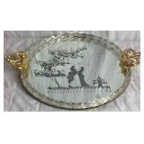 Ferro & Lazzarini Murano Glass Vanity Tray