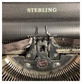 Vintage Smith-Corona Sterling Floating Shift Typewriter in Original Portable Case