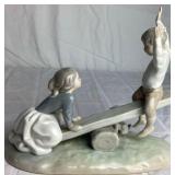 Lladro Porcelain Figurine "Seesaw" #4867