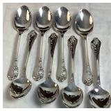 Oneida Community "Silver Artistry" and "Southern Garden" Silverplate Flatware Sets in Wooden Cases