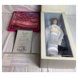 "The Jackie Doll" Featuring Jacqueline Kennedy from the Franklin Mint and The White House Historical Association Cherry Blossoms Scarf